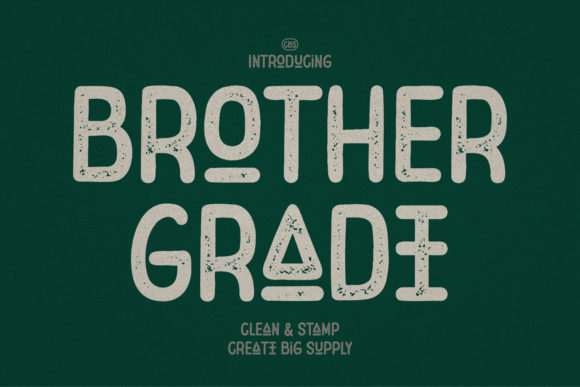Brother Grade: A Clean and Unique Display Font for Marketers