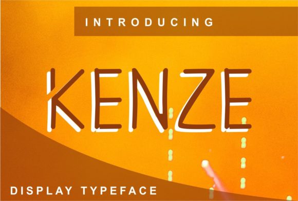 Discover Kenze: A Clean and Adaptable Display Font