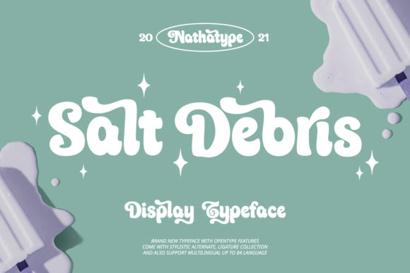 Discover Salt Debris: A Premium Display Font for Editorial Design
