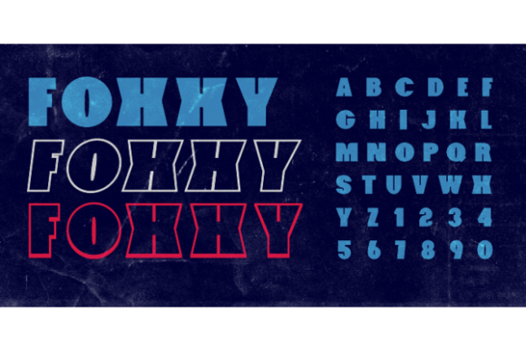 Enhance Your Brand with Foxxy: A Stylish All Caps Display Font