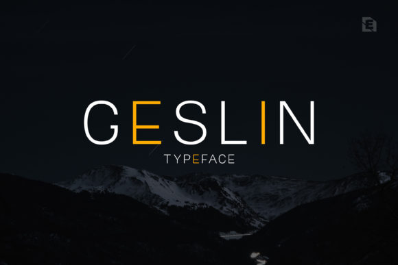 Enhance Your Brand with Geslin: A Minimal and Neat Display Font