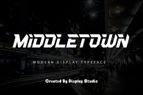 Enhance Your Brand with Middletown, the Modern Display Font