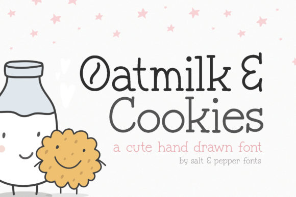 Enhance Your Brand with Oatmilk Cookies Font