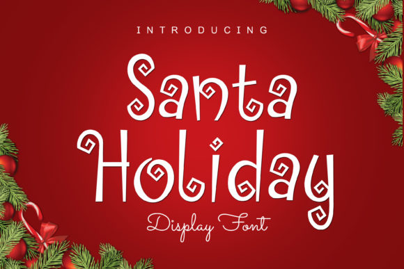 Enhance Your Brand with Santa Holiday Font