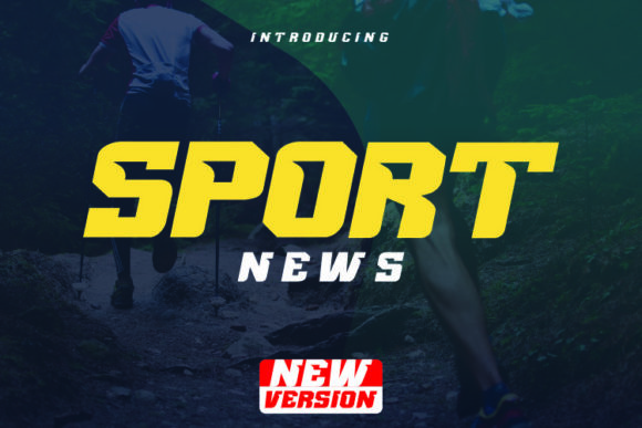Explore the Bold and Versatile Sport News Font