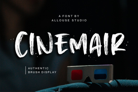 Exploring Cinemair: A Versatile Brush Display Font