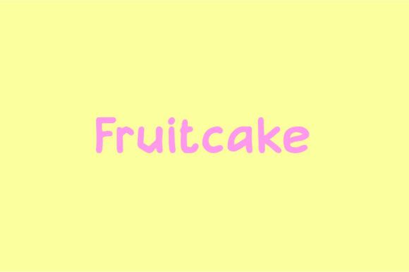 Fruitcake: The Perfect Display Font for Creative Makers