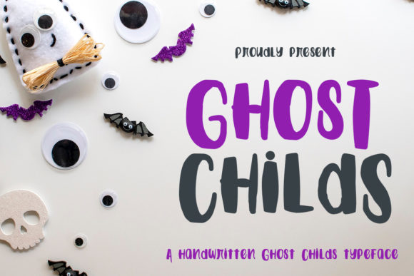 Ghost Childs: A Charming and Bold Display Font for Crafters