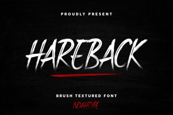 Hareback: A Cool and Street Art Font for Creative Branding