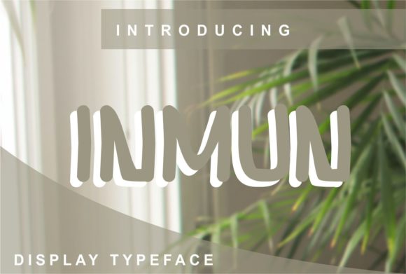 Inmun: A Clean and Adaptable Display Font for Makers