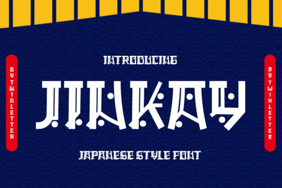 Jinkay Faux Japanese: A Display Typeface for Elegant Publishing