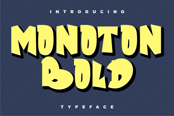Monoton Bold: Elevate Your Brand with a Cool Display Font