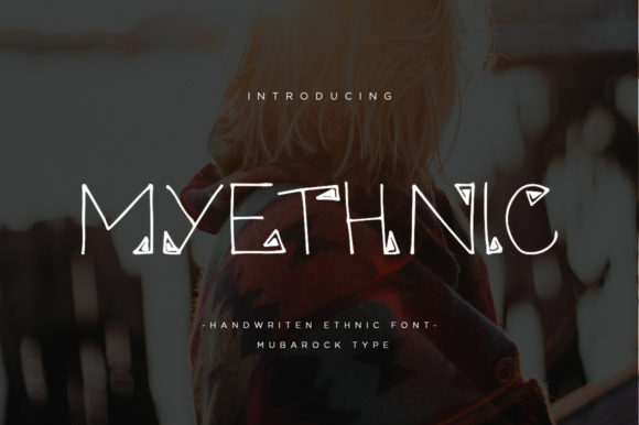 Myethnic: A Unique Display Font for Editorial Elegance