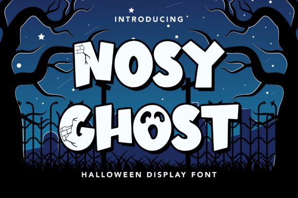 Nosy Ghost: A Playful Display Font for Engaging Publications