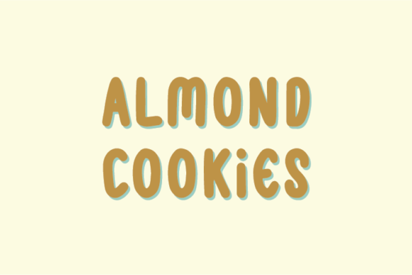 Pignoli Cookies: A Unique Display Font for Creative Marketers