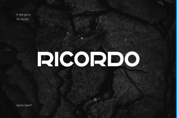 Ricordo: A Modern Display Typeface for Eye-Catching Campaigns